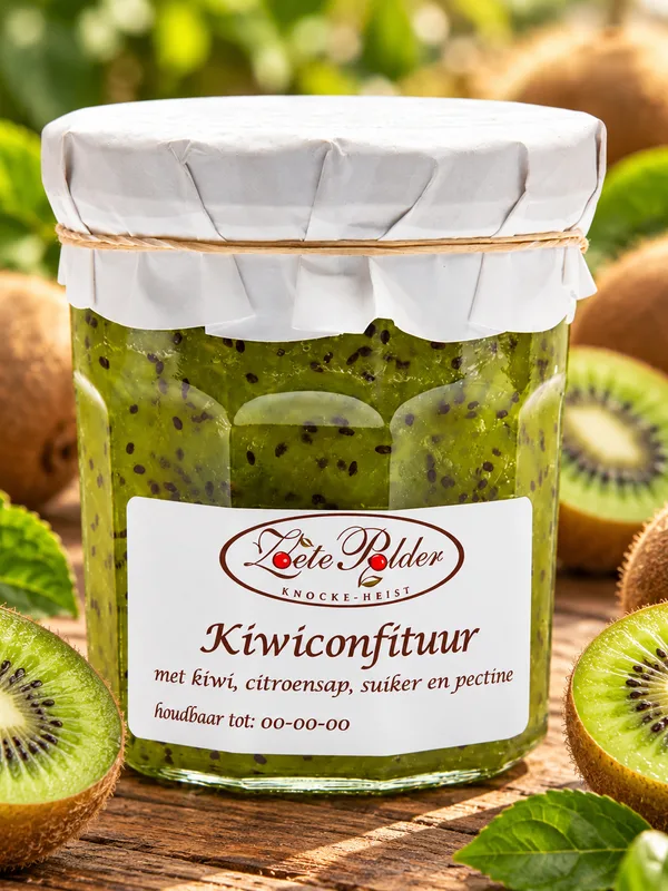 Green kiwi jam