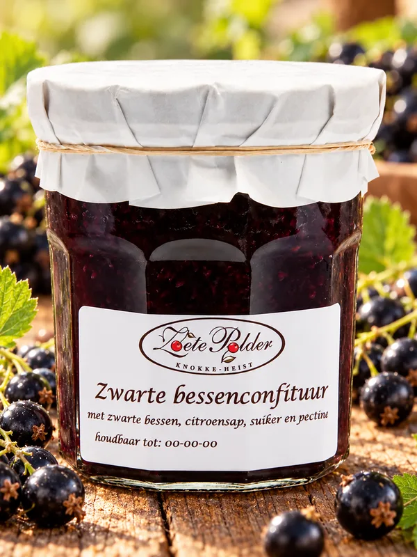 Confituur van zwarte bessen
